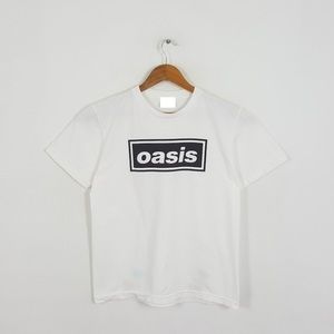 Oasis British Rock Band Britpop Tour Tshirt